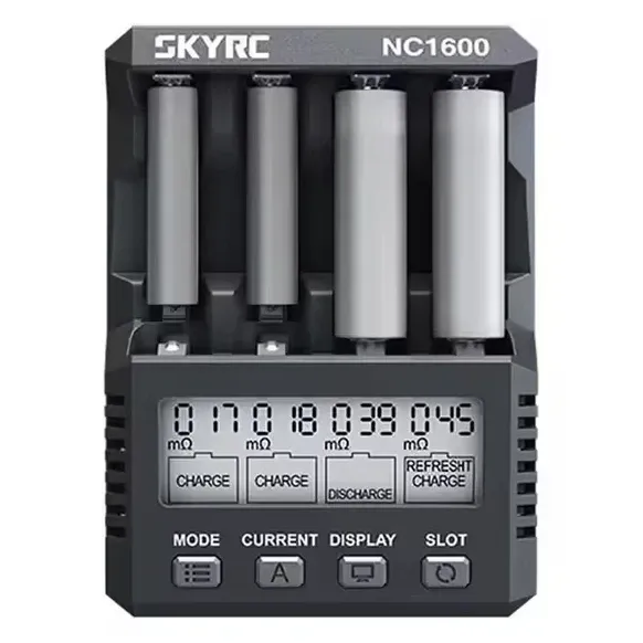 SkyRC NC1600 Smart 4-Slot AA/AAA Charger and Analyzer