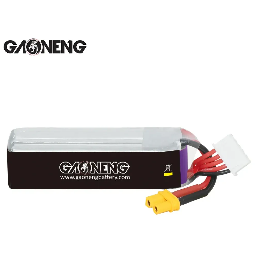 GAONENG GNB LiHV 4S 15.2V 850mAh 60C Battery (XT30)