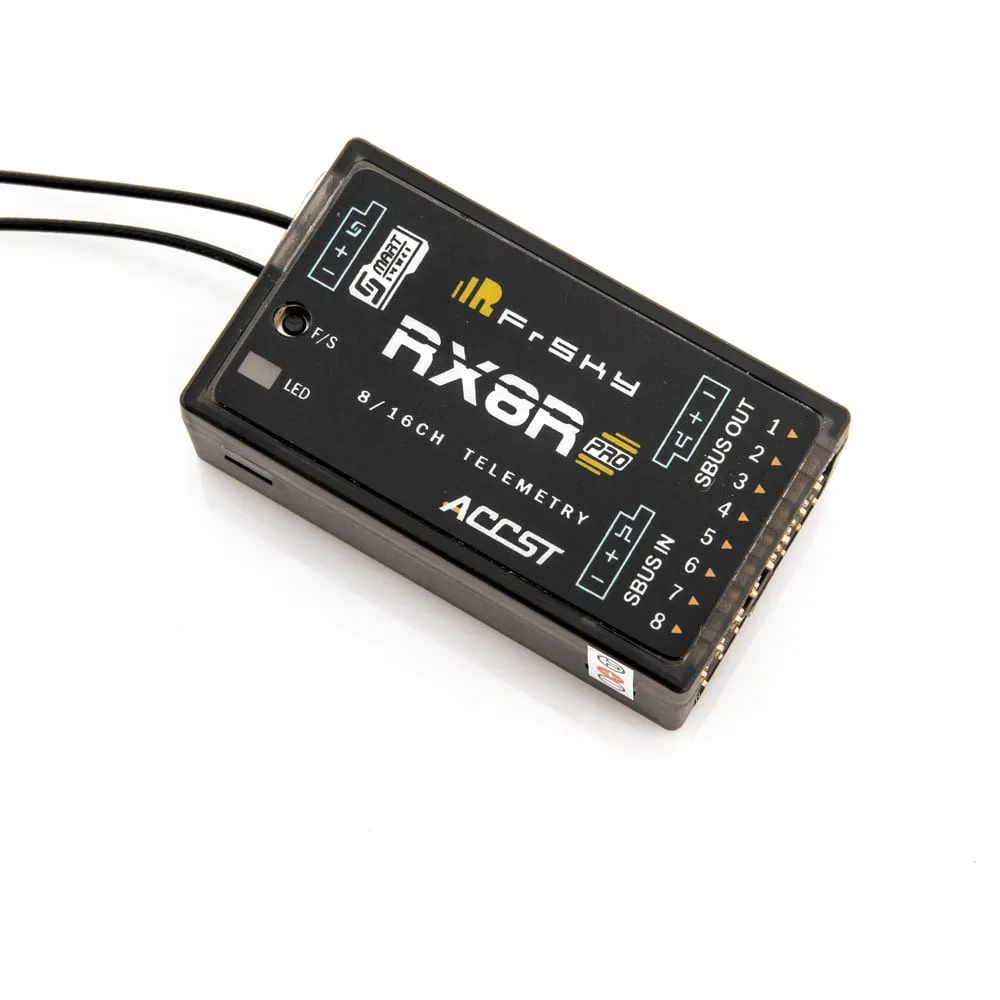 FrSky RX8R Pro 2.4G ACCST 8/16CH SBUS Telemetry Receiver