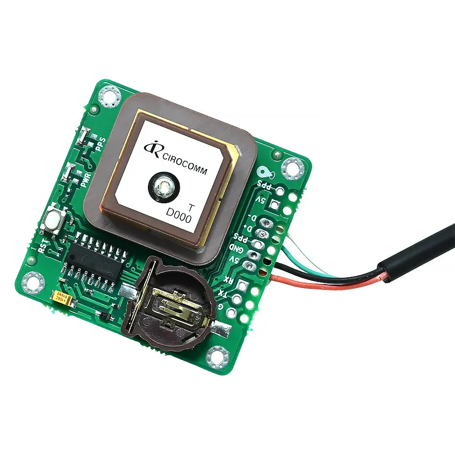 NavIC L1 + L5 GNSS Module with Onboard Patch Antenna