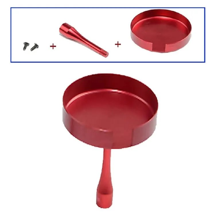 CNC GPS Antenna Mount for APM — Color: Red/Black (Random)