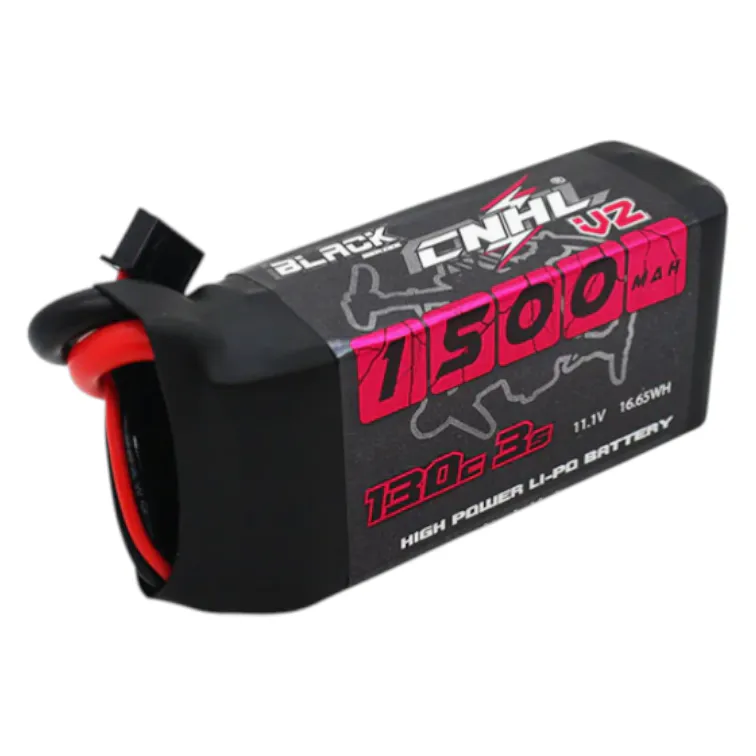 CNHL Black Series V2 1500mAh 3S 11.1V 130C LiPo Battery (XT60)