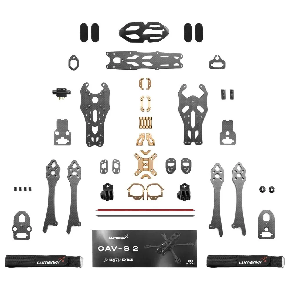 Lumenier QAV-S 2 JohnnyFPV SE 5" Frame Kit