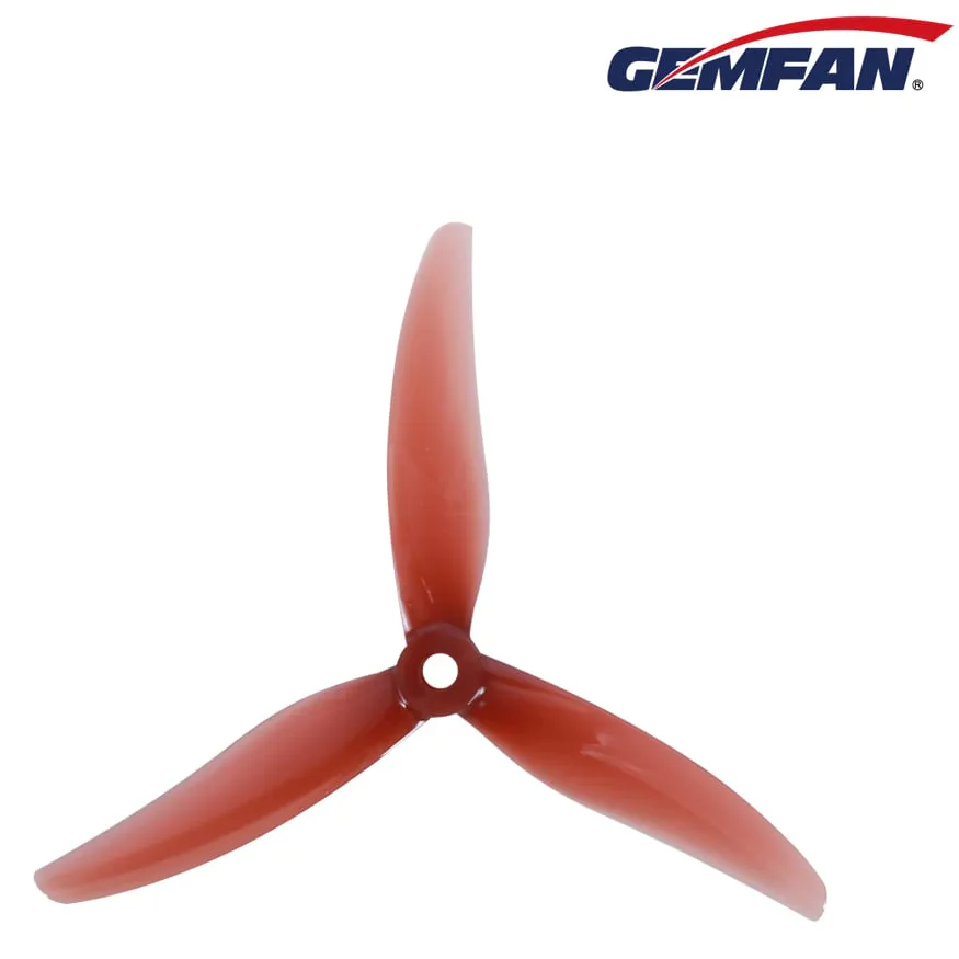 Gemfan Freestyle3S 5.1x3x3 Durable F3 Propeller (2CW+2CCW) — Color: Raspberry Red