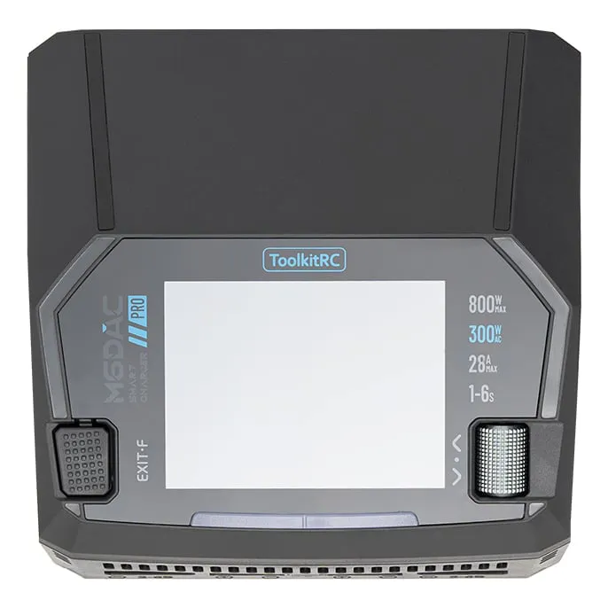 ToolkitRC M6DAC Pro 1-6S AC 300W / DC 800W 16A×2 Charger