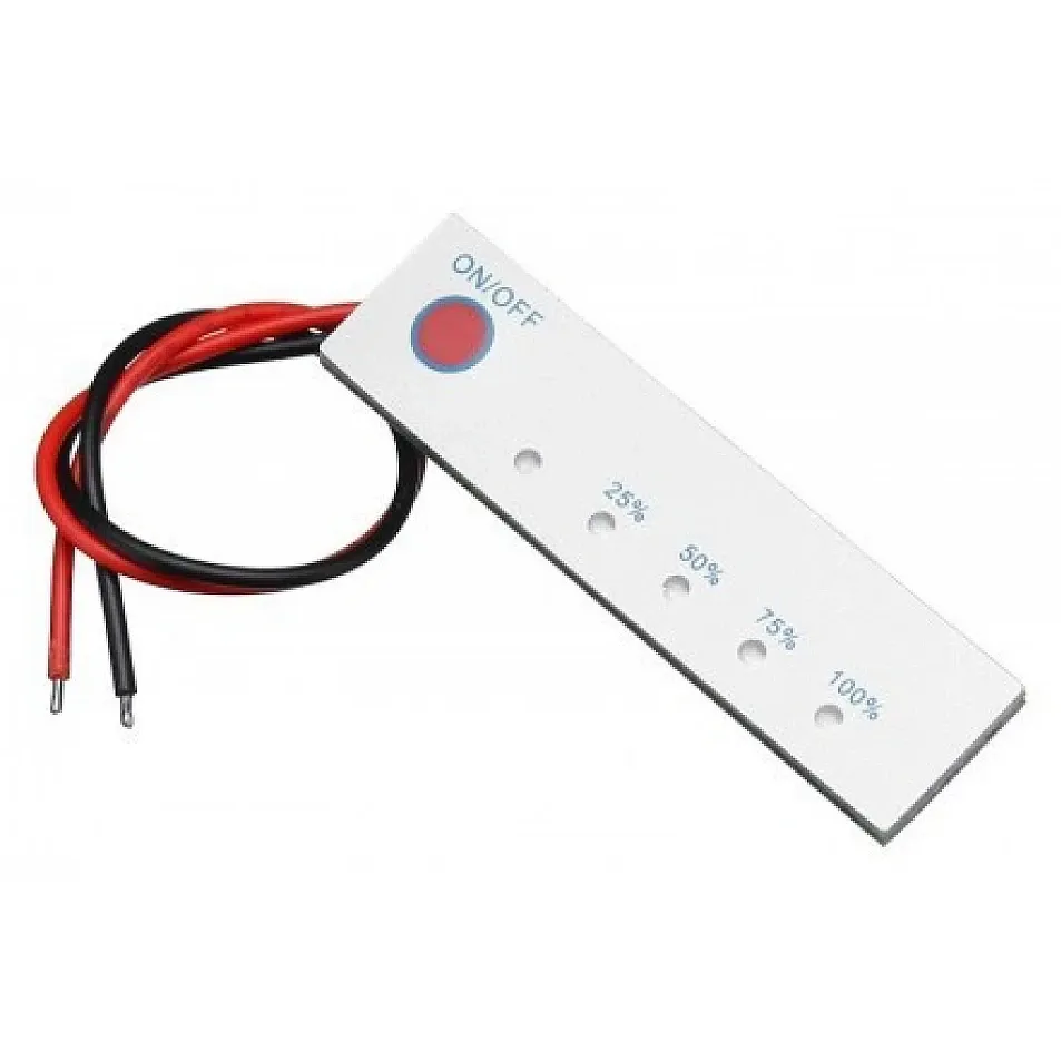 5-Level LiPo Battery Voltage LED Indicator (2S/3S/4S)