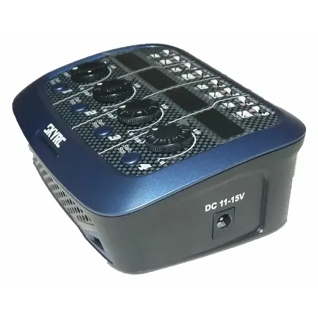 SkyRC Quattro Micro 4x1cell LiPo Charger, 4x4W AC/DC