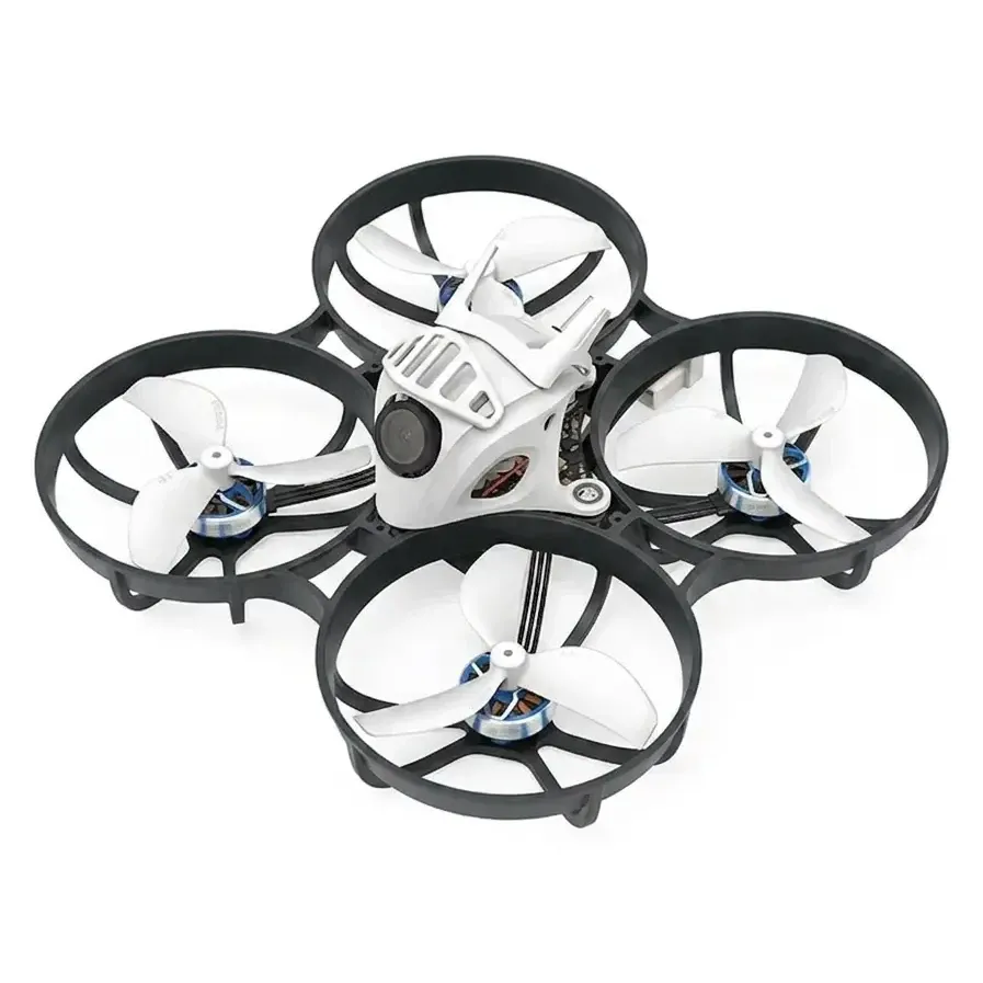 BetaFPV Meteor75 Pro Analog Whoop Quadcopter (ELRS 2.4GHz) — Frame Color: Black, Canopy Color: White