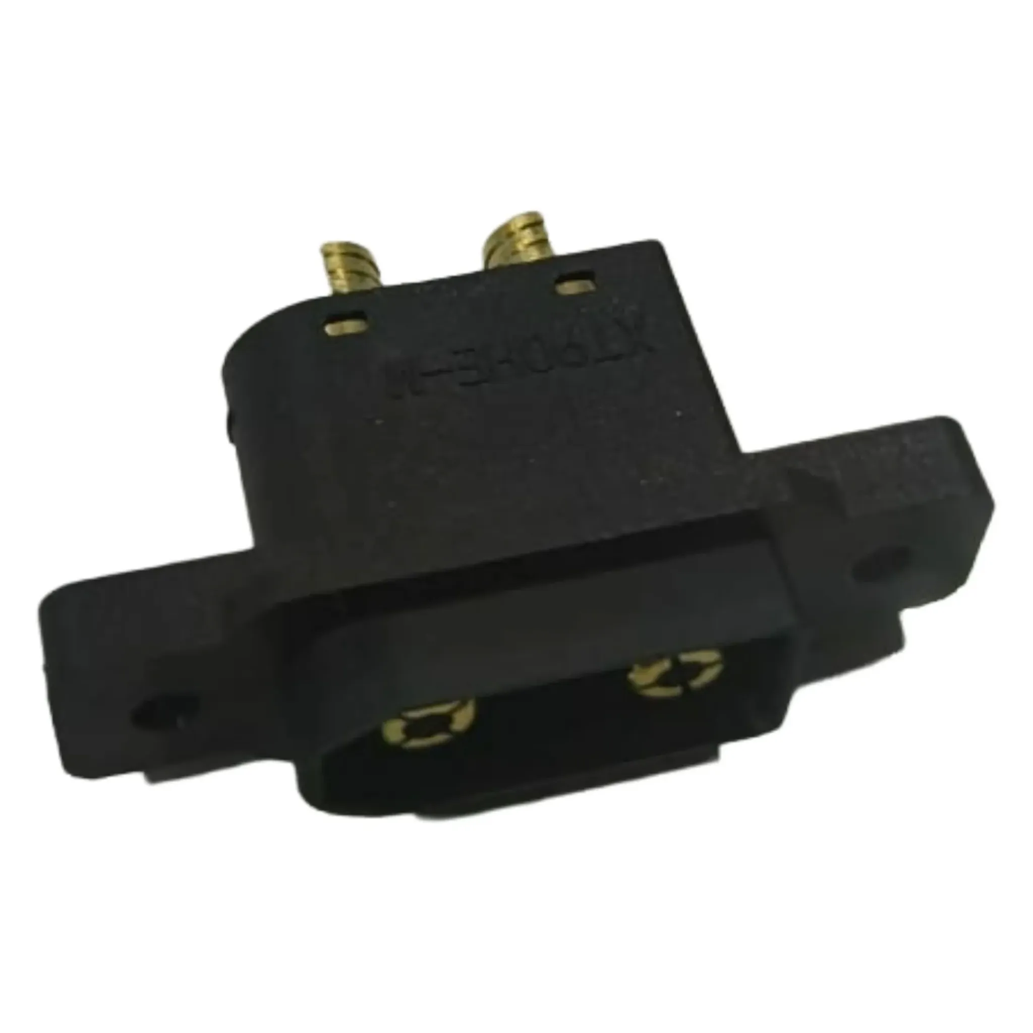 XT90E-M Male Connector with 3.0mm Weld Legs, Black