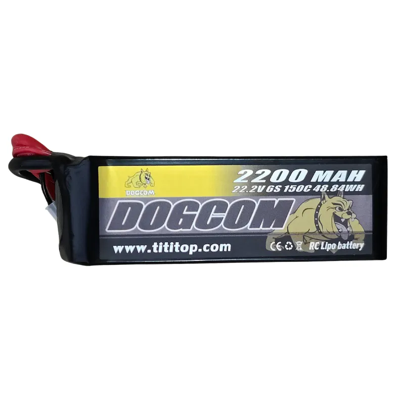 DOGCOM 6S 2200mAh 150C LiPo Battery (XT60)