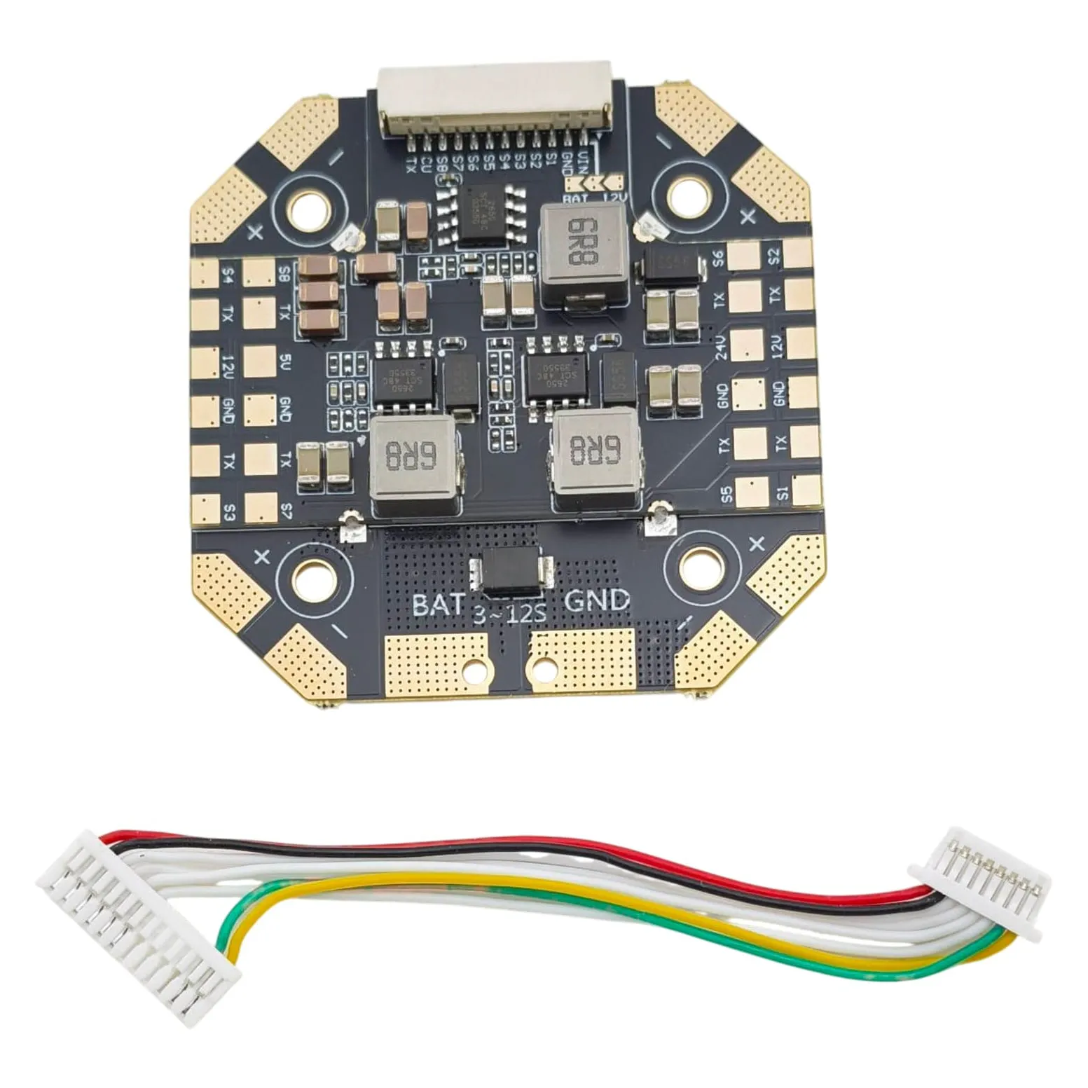HGLRC PDB V2 4x100A 12S Power Distribution Board