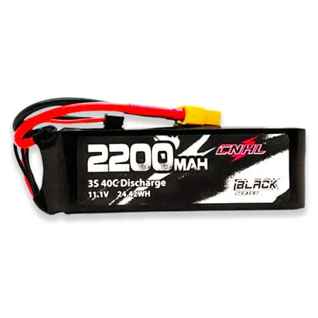 CNHL Black Series 2200mAh 2S 7.4V 30C LiPo Battery (XT60)
