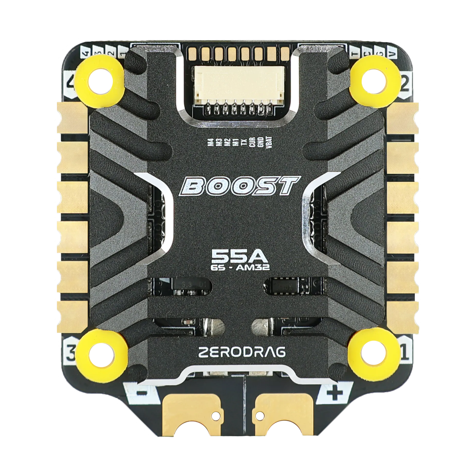 Zerodrag Warp Boost F7 Stack 55A 4-in-1 AM32 ESC
