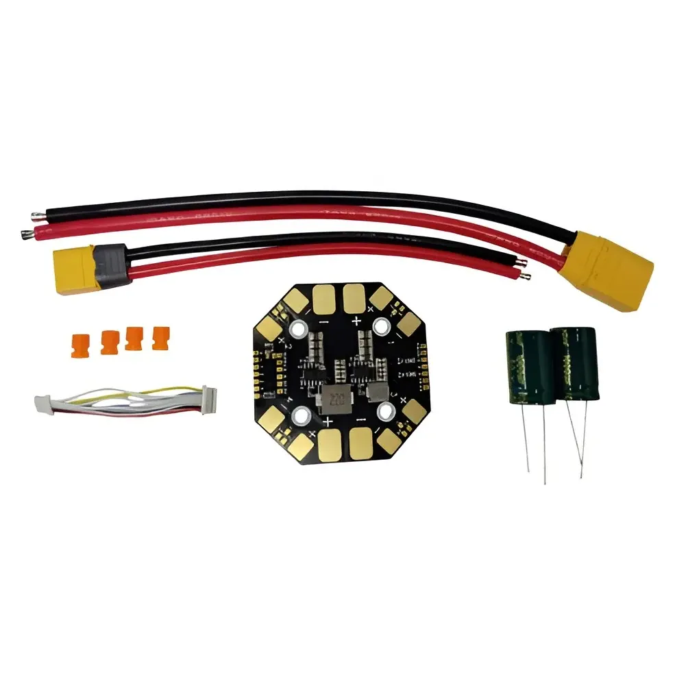 4-12S 400A Power Distribution Board with Current Sensor