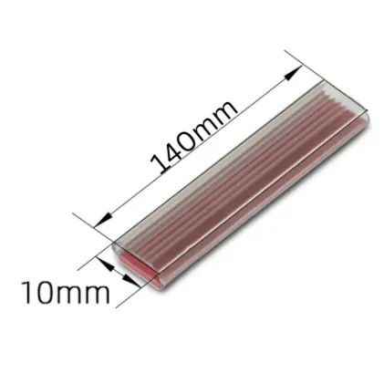 FlyFishRC Motor Wire Protection Tube 10mm (20 Pcs) — Length: 10x140mm