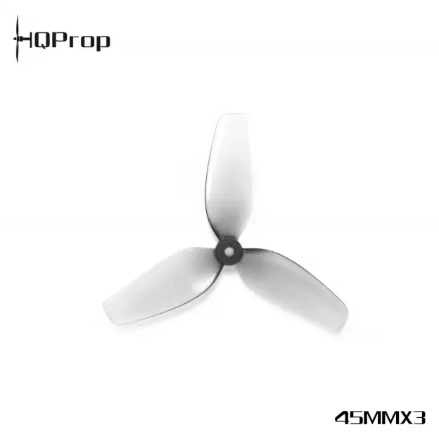 HQProp 45mm 3-Blade Whoop Propeller 1.5mm Shaft (Set of 4, 2CW+2CCW)