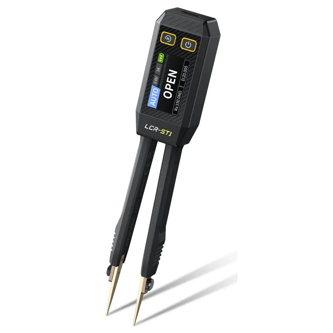 FNIRSI LCR-ST1 Mini Smart Digital Tweezer (LCR/SMD/ESR Tester)