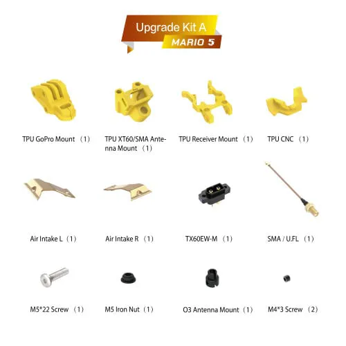 SpeedyBee Mario 5 Frame Kit