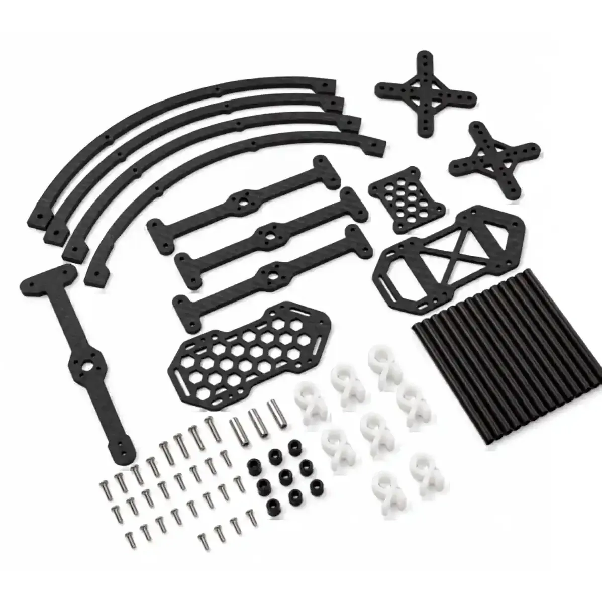 R410 400mm Carbon Fiber Multirotor Drone Frame Kit