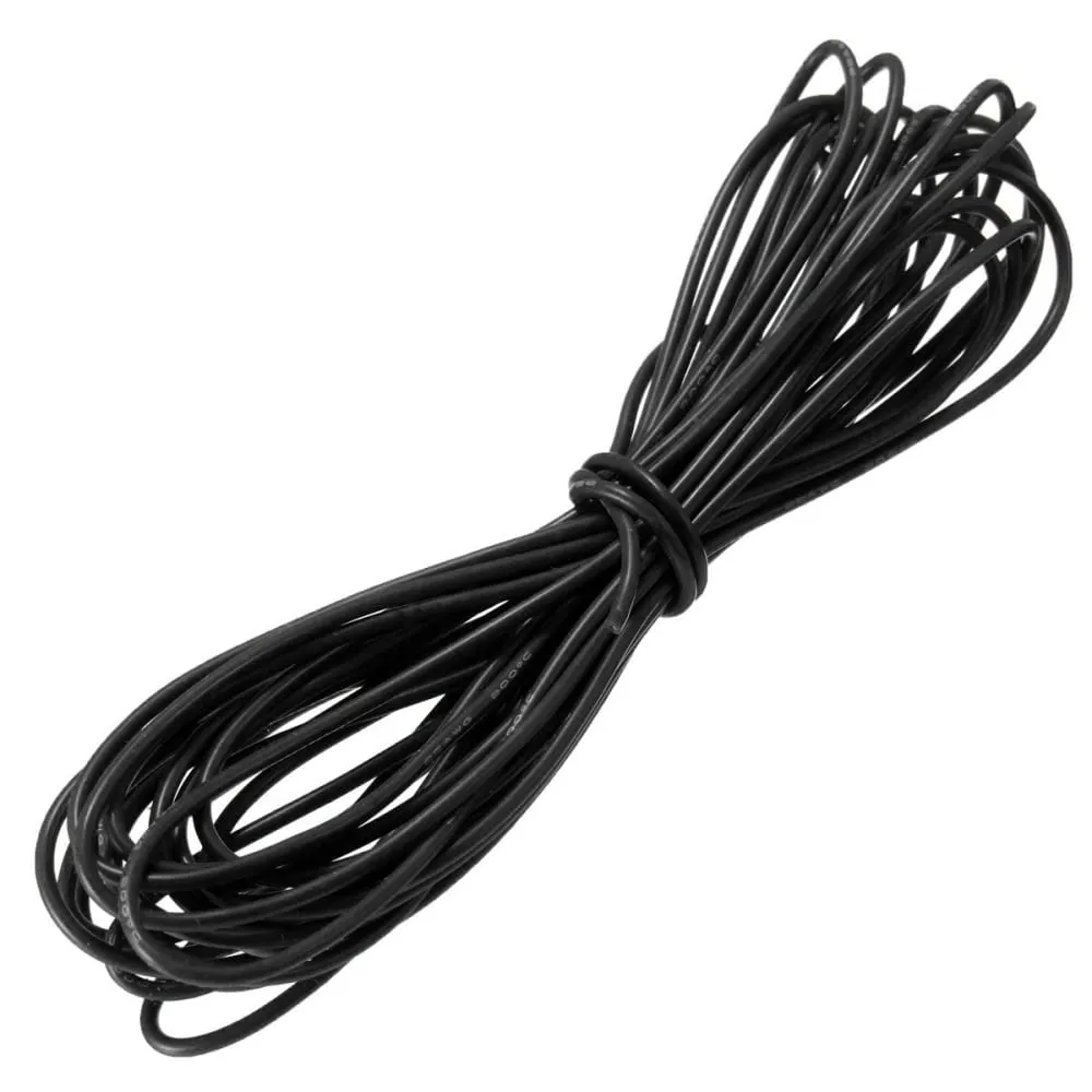 Silicone Wire 22AWG (Black 1M)