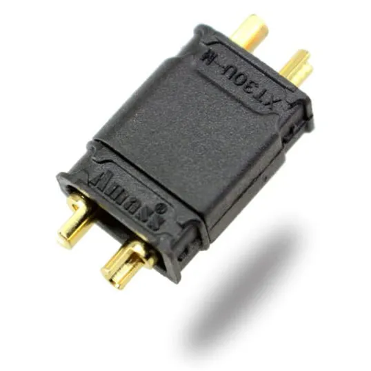 Amass XT30 Connector Black (1 Pair)
