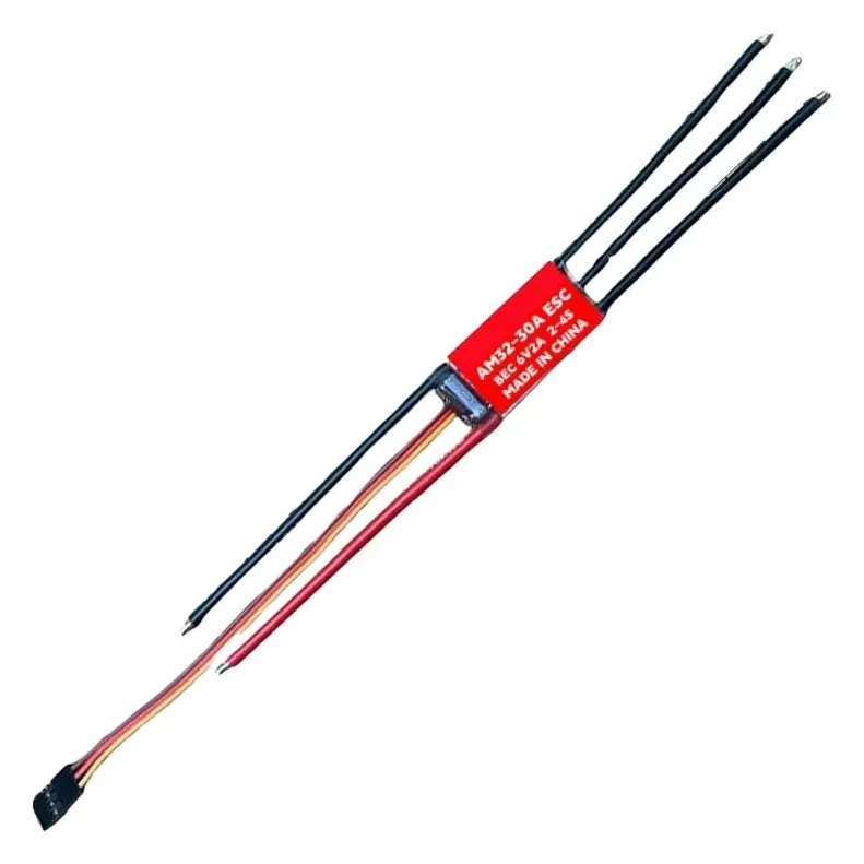 Redhobby AM32 30A Bidirectional ESC 2-4S with 6V 2A UBEC