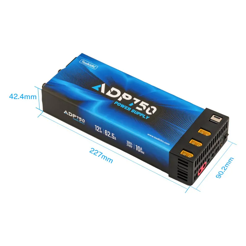 ToolkitRC ADP750 750W 12V 62.5A Power Supply
