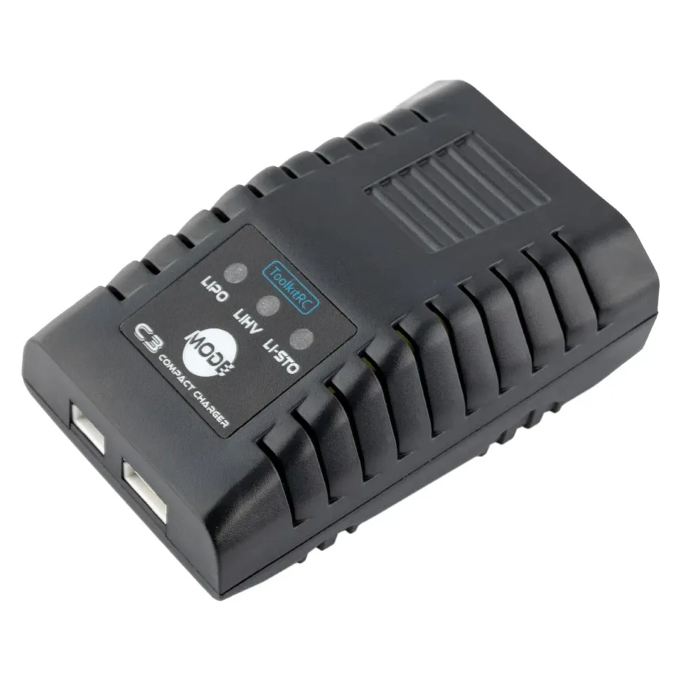 ToolkitRC C3 2-3S 25W Compact AC LiPo Charger