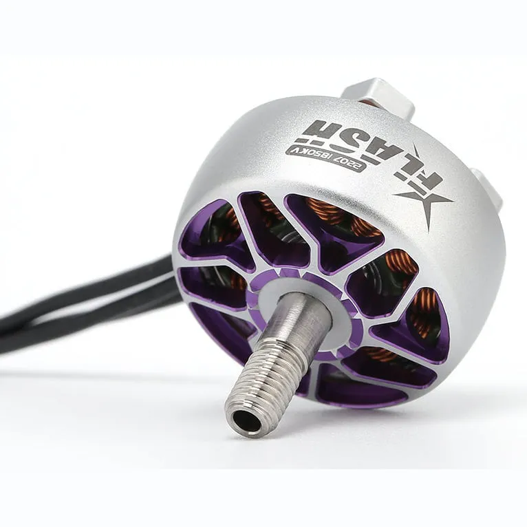 FlyFishRC Flash 2207 1850KV 6S Motor Grey Purple