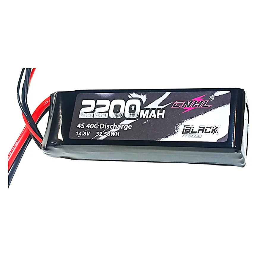 CNHL Black Series 2200mAh 4S 14.8V 40C LiPo Battery (XT60)