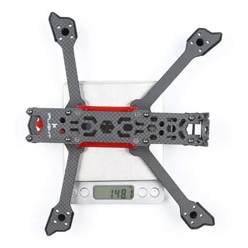 5" Deadcat HD FPV Frame 222mm, 3K Carbon Fibre