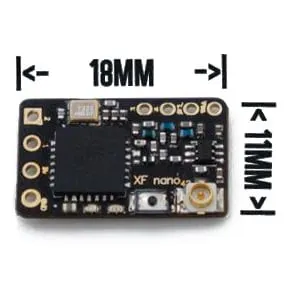 TBS Crossfire Nano RX SE w/ Immortal T V2 Antenna