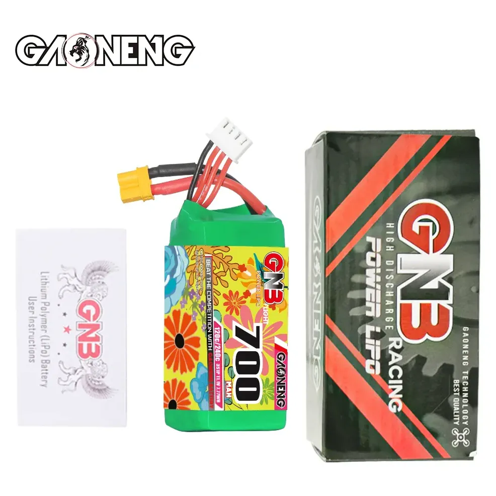 GAONENG GNB 700mAh 3S 11.1V 120C XT30 LiPo Battery
