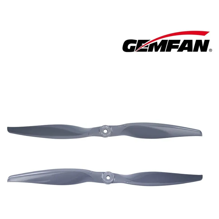 Gemfan Vortex 13x8 Glass Fiber Nylon Electric Propeller (CW+CCW Pair)