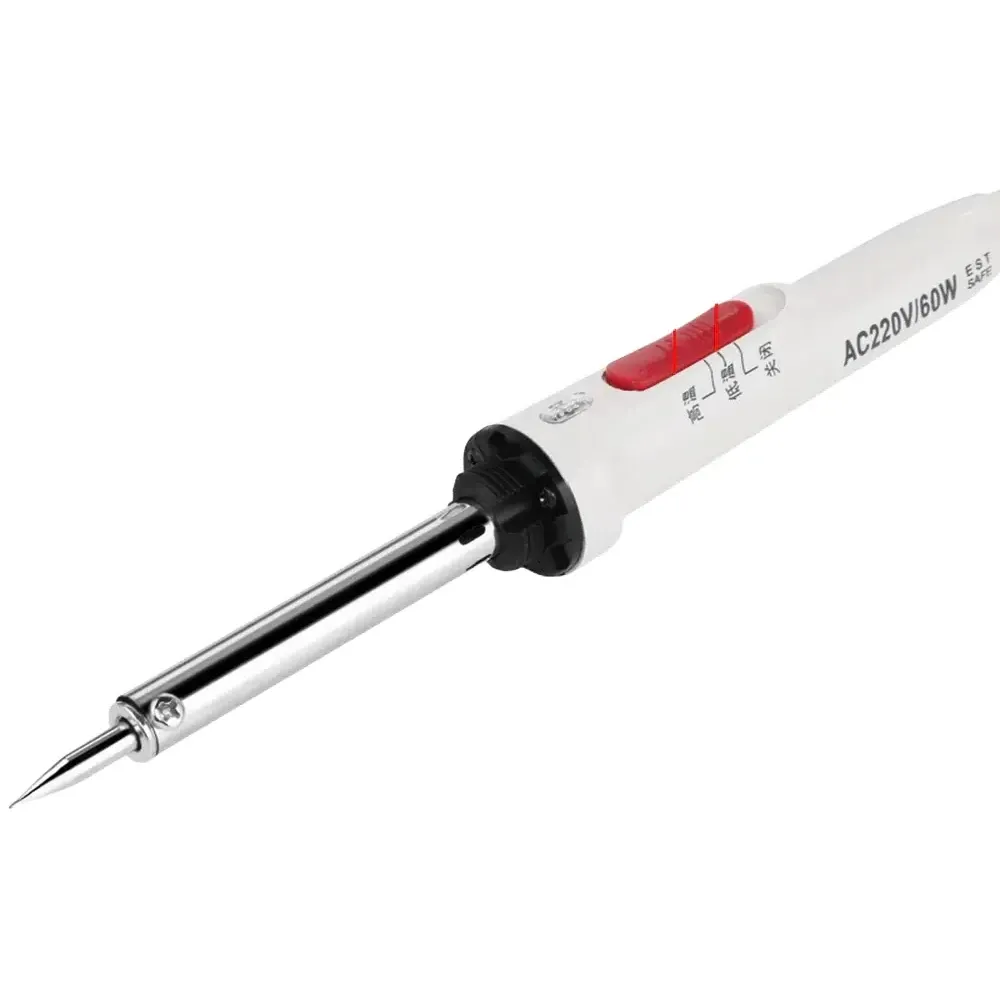 60W 220V Push-Pull Adjustable Soldering Iron with ON/OFF Switch