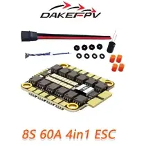 DAKEFPV F405 Flight Controller & 8S 70A 4-in-1 ESC Stack