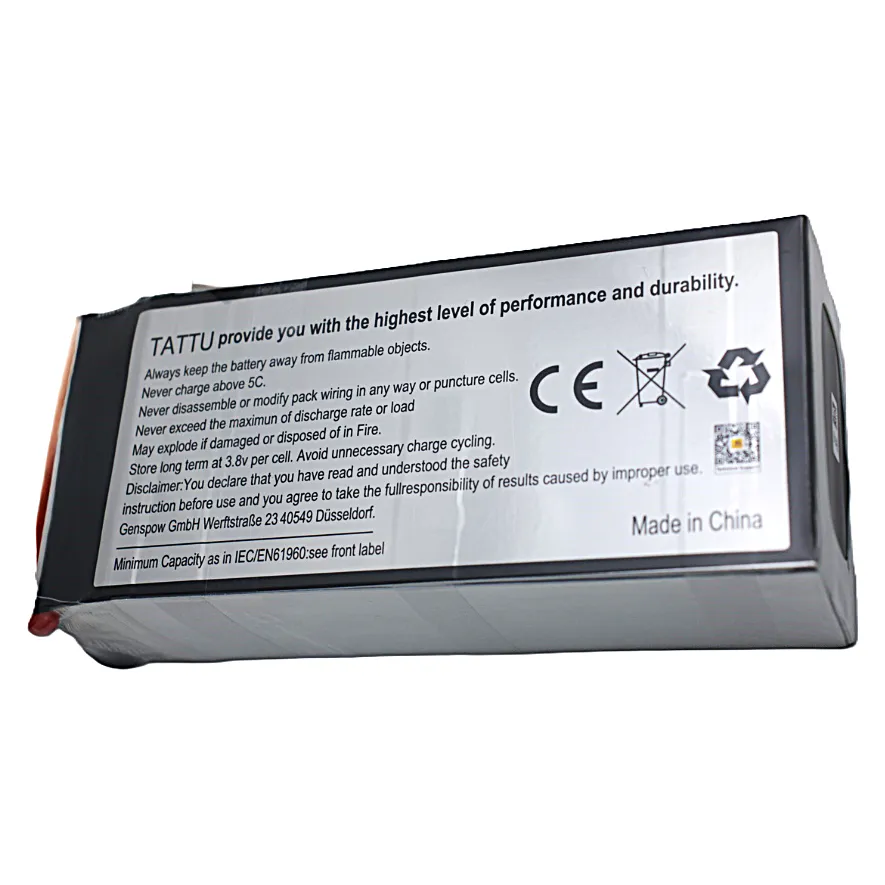 Tattu G-Tech 22000mAh 6S 22.2V 25C LiPo Battery (XT90-S)