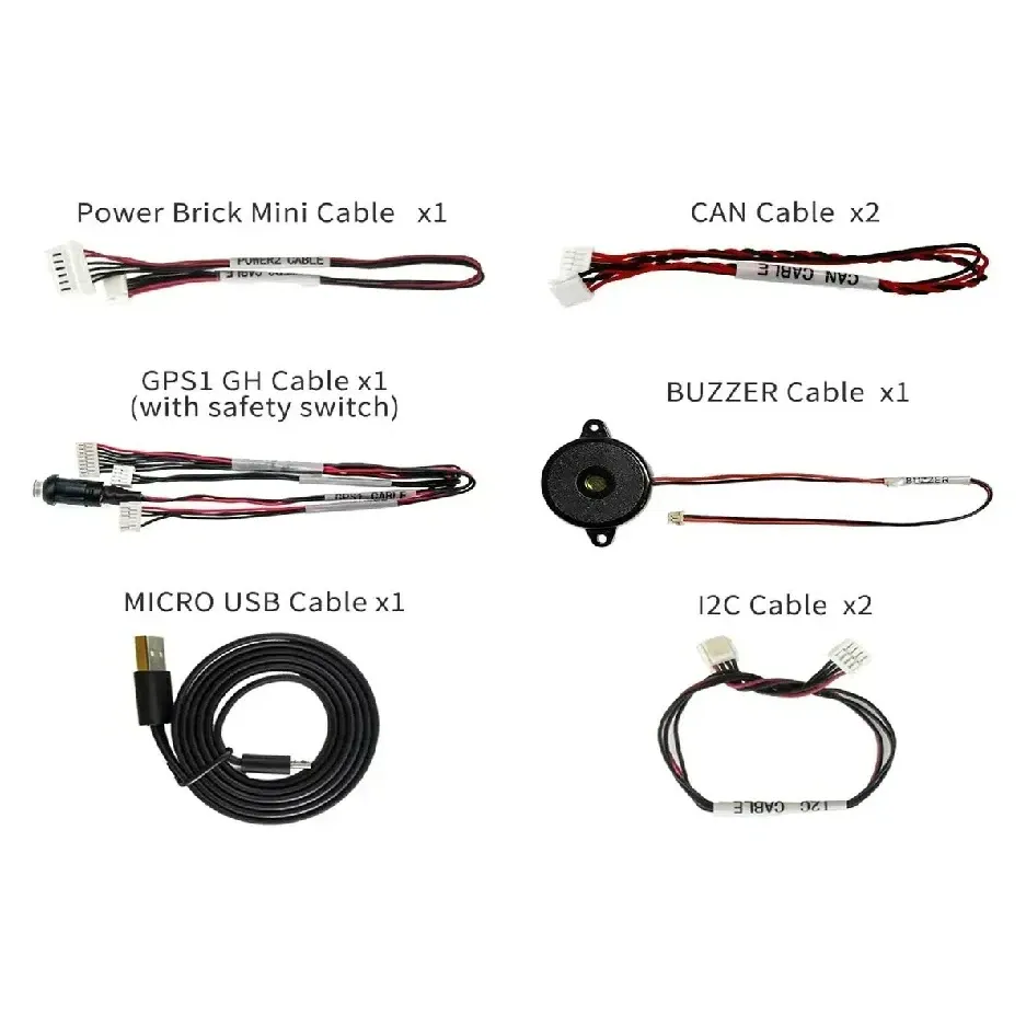 CubePilot Mini Carrier Board Cable Set V2.1 (HX4-06224)