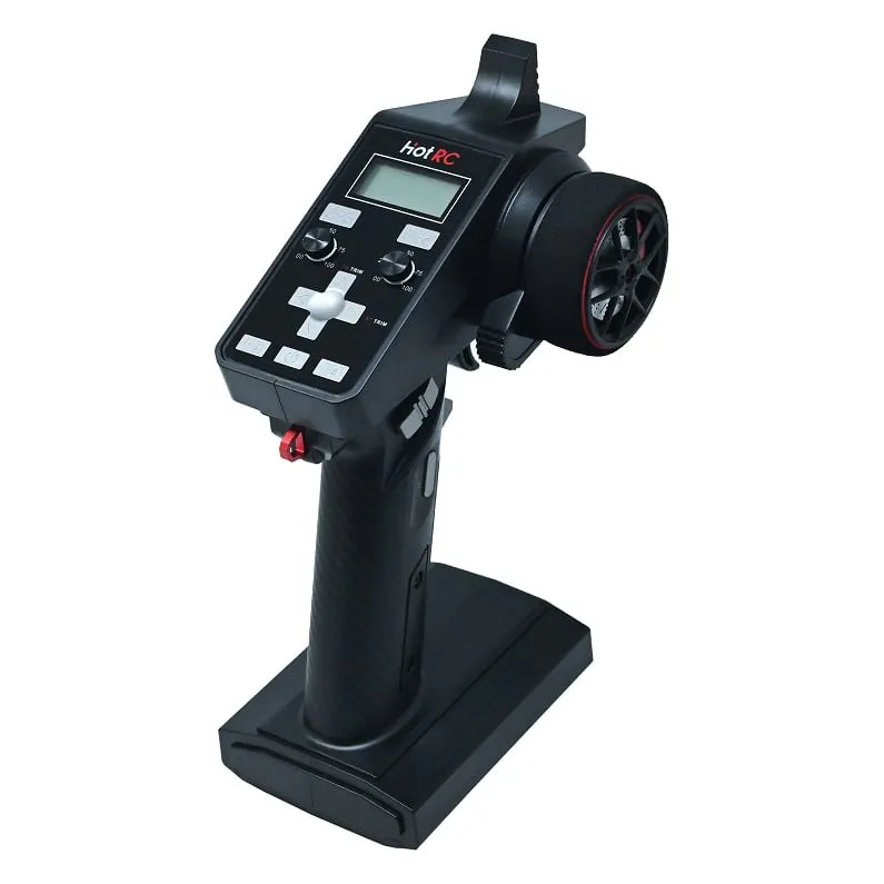 HOTRC CT-6A 2.4GHz 6-Channel Transmitter + F-06A PWM Receiver