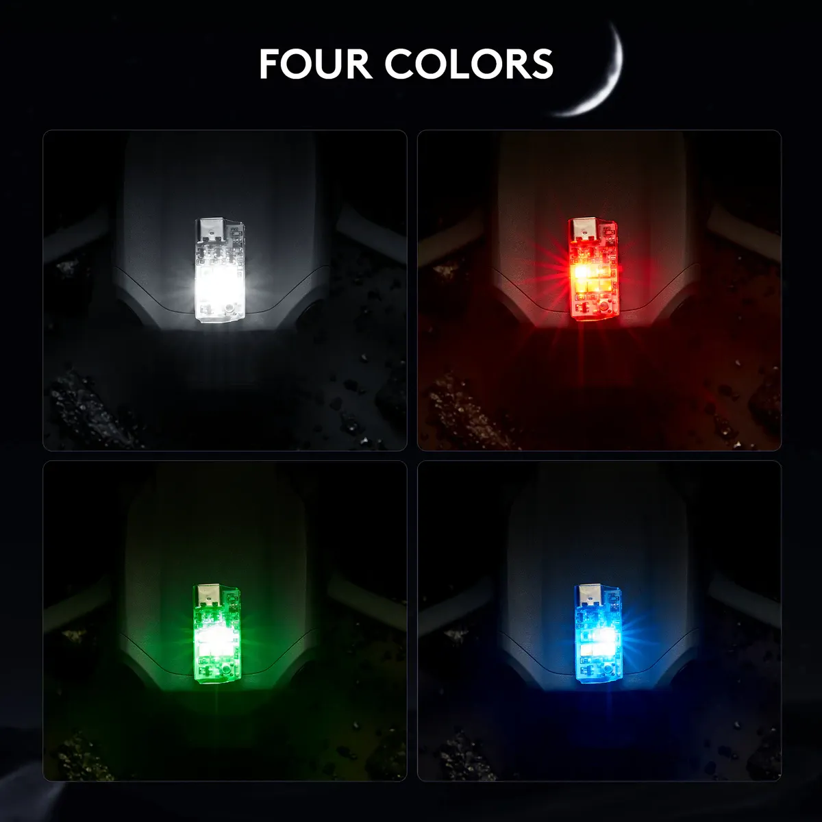 ViFly Strobe Platinum - 6 Cree LED Lights 1000 Lumen FAA Compliant
