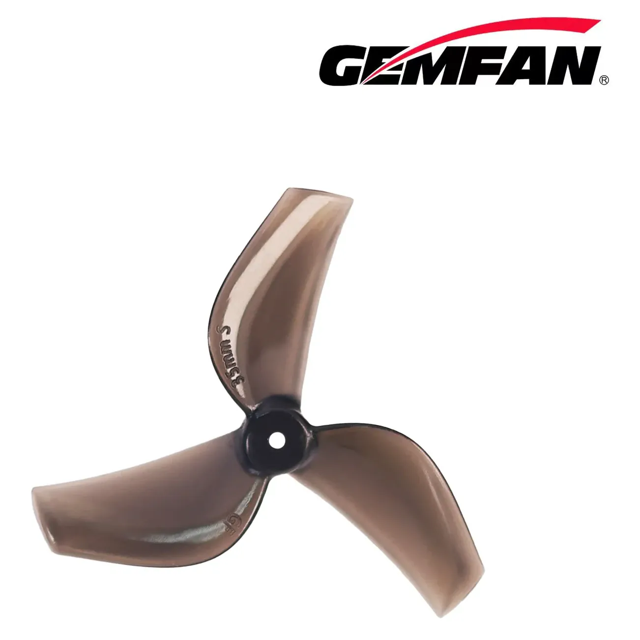 Gemfan 35mm S 3-Blade Whoop Propellers, 1.5mm Shaft