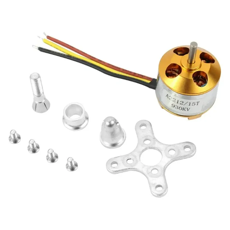 A2212 15T 930KV Brushless Motor without Soldered Connector