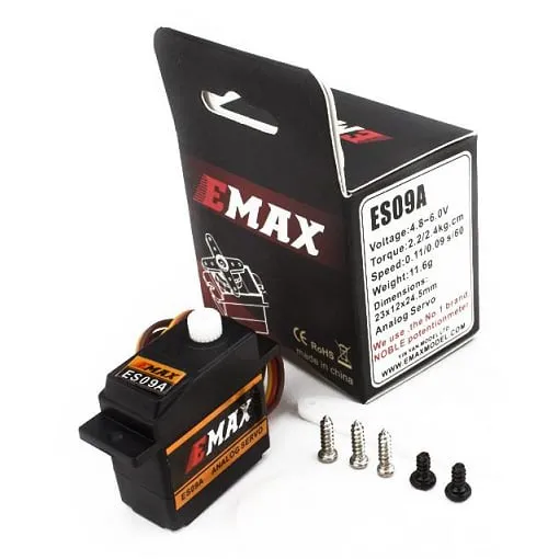EMAX ES09A Dual-Bearing Swash Servo for 450 Helicopters