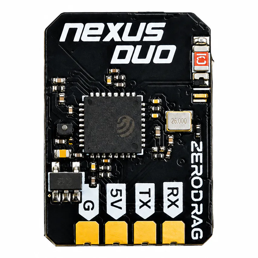 Zerodrag Nexus Duo Dual-Band ELRS Receiver (2.4GHz/900MHz)
