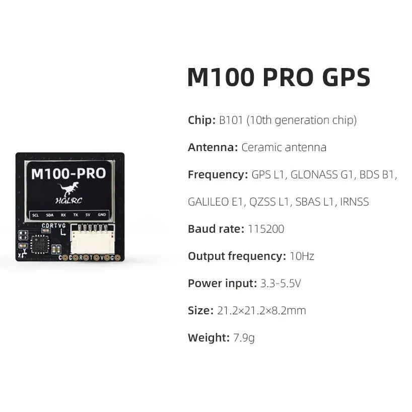 HGLRC M100 Pro GPS Module
