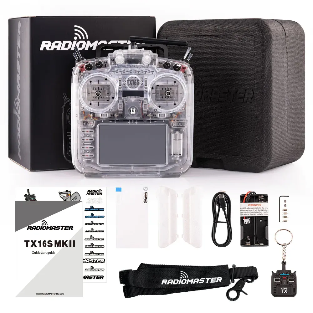 RadioMaster TX16S MKII Transparent MCK Edition (ELRS, M2)