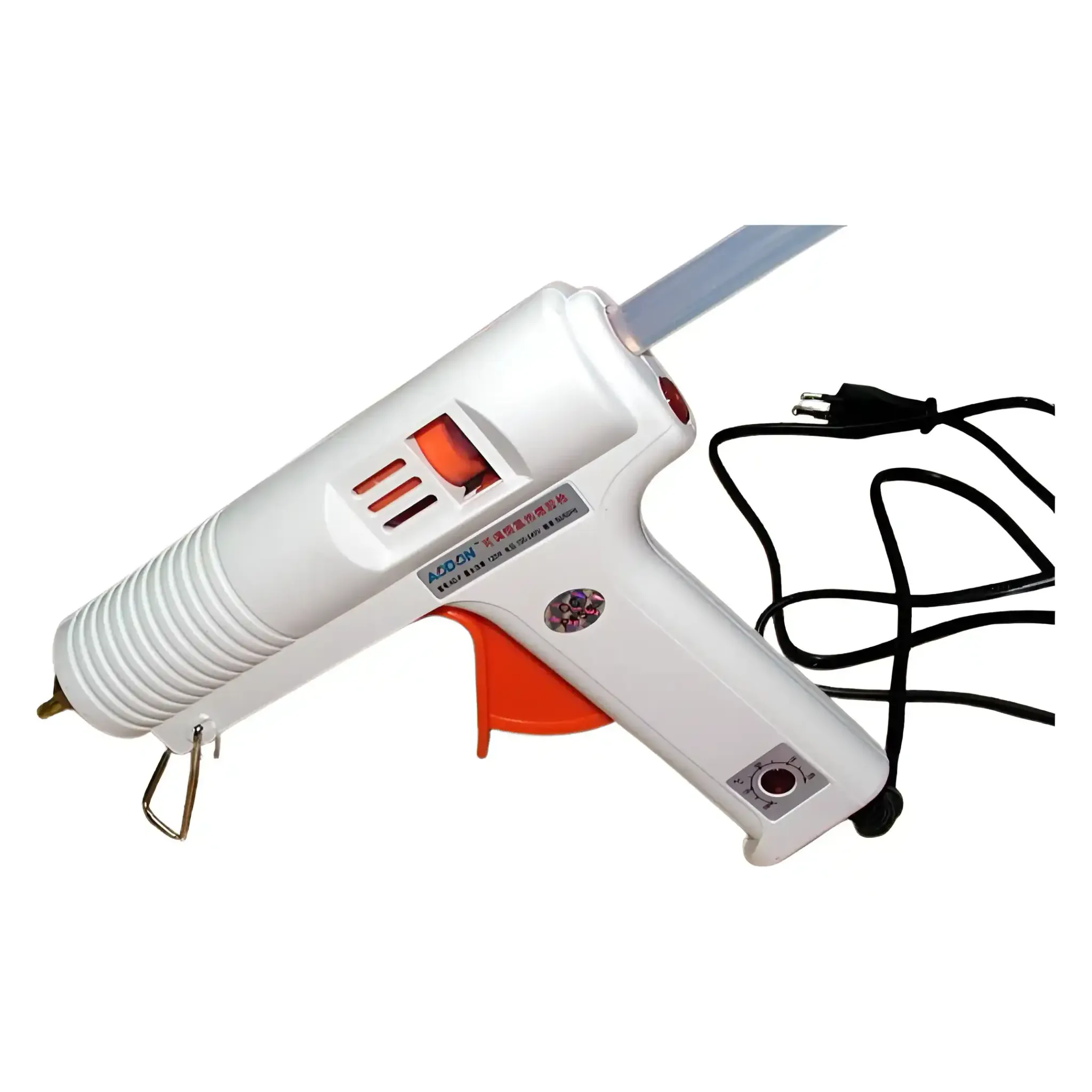 AODON 120W High-Temperature Hot Melt Glue Gun with Copper Nozzle