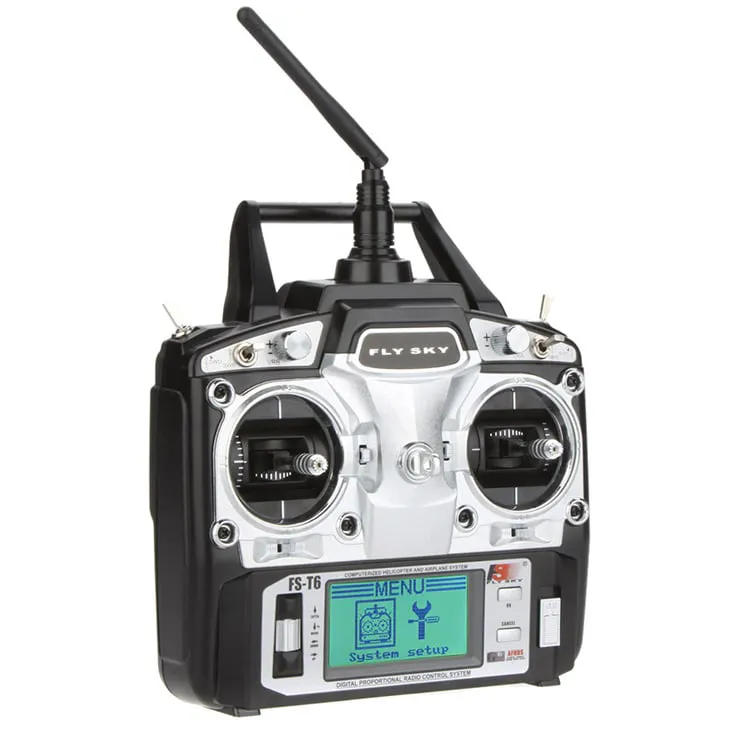 FlySky FS-T6 6CH Transmitter with FS-R6B Receiver