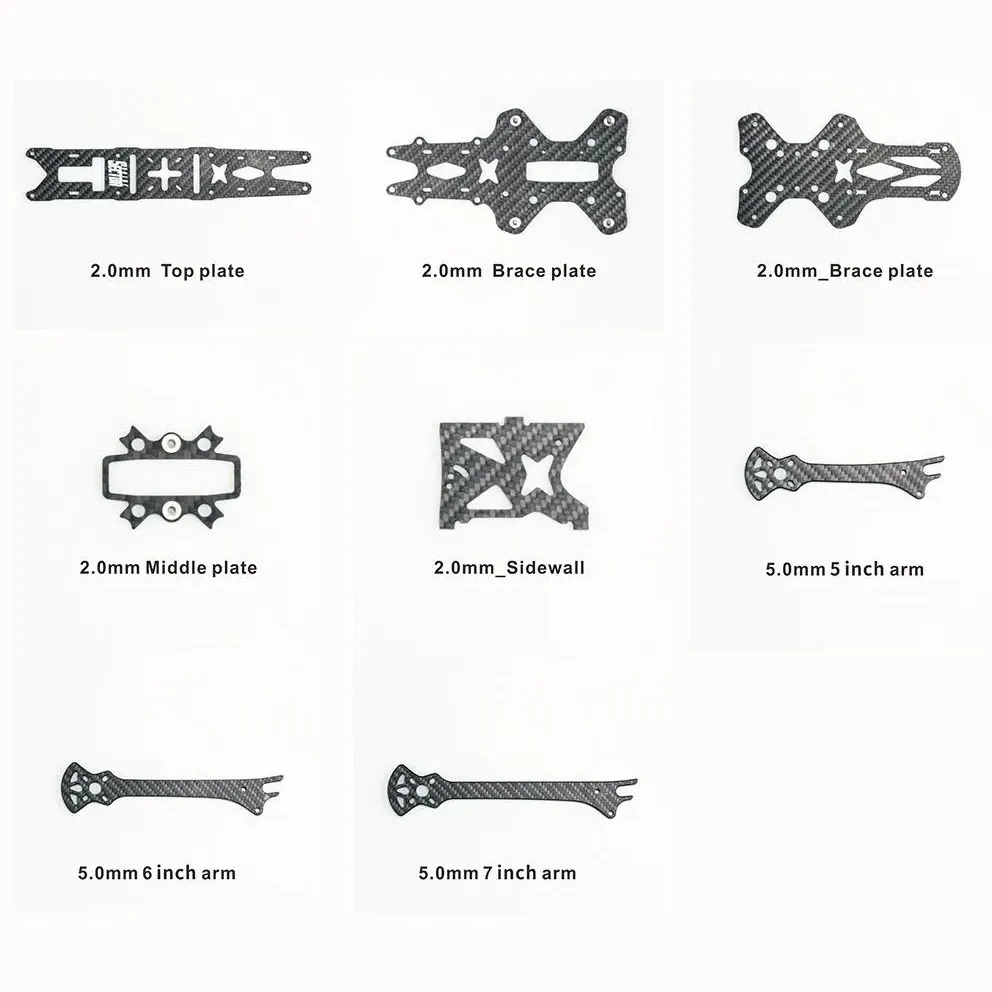 HGLRC Sector 5/6/7 V3 Frame Spare Arms