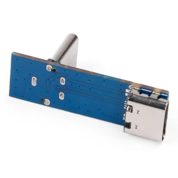Long 90° USB Type-C Connector